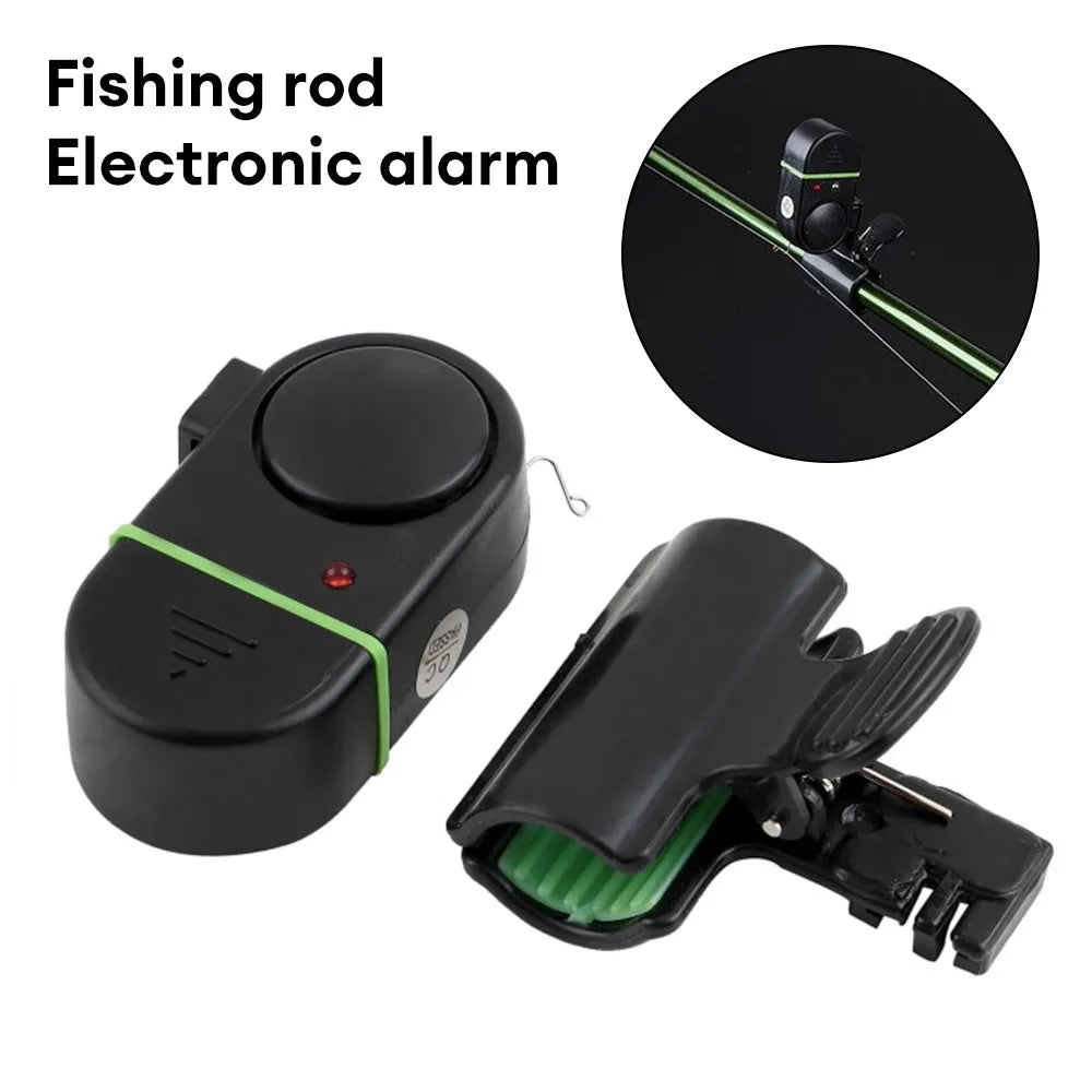 ALARMA PESCA ELÉCTRICA INDICADORA CON SONIDO Y LUZ LED