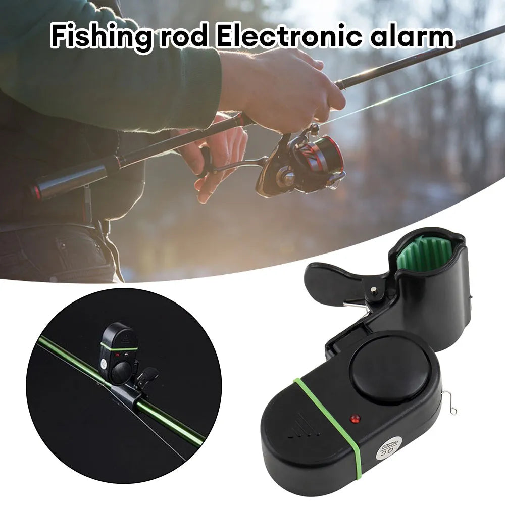 ALARMA PESCA ELÉCTRICA INDICADORA CON SONIDO Y LUZ LED