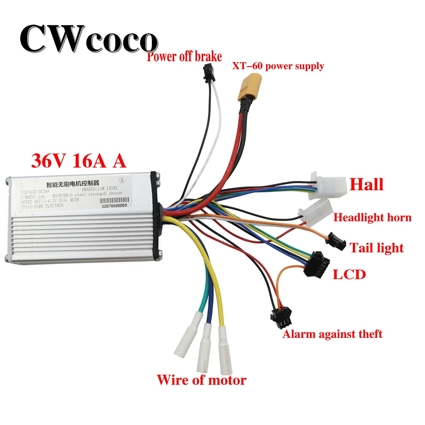 Controlador de Motor TF-100